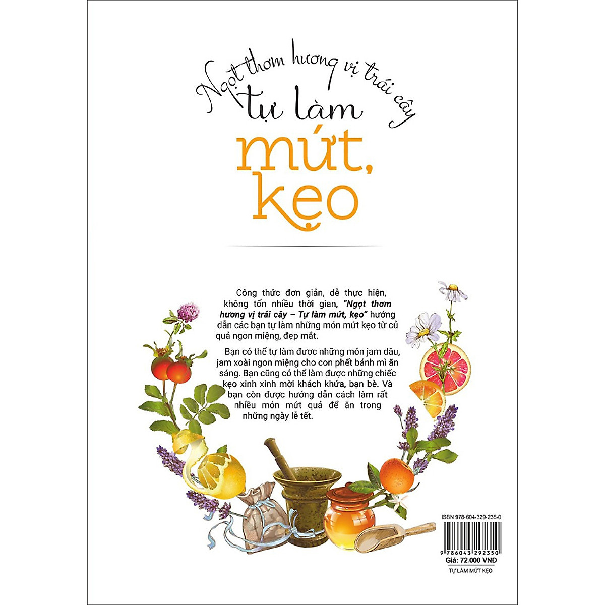 Sách - Tự Làm Mứt Kẹo - NXB Phụ Nữ VN