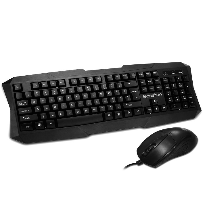 Bộ bàn phím và chuột có dây bosston s6600 - cổng usb