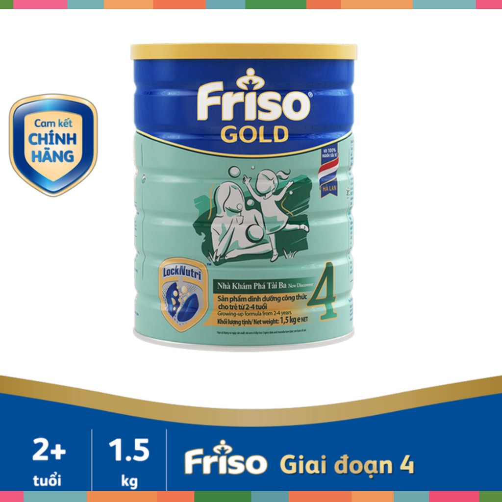 Sữa bột Frisolac Gold 4 1.4Kg Mới