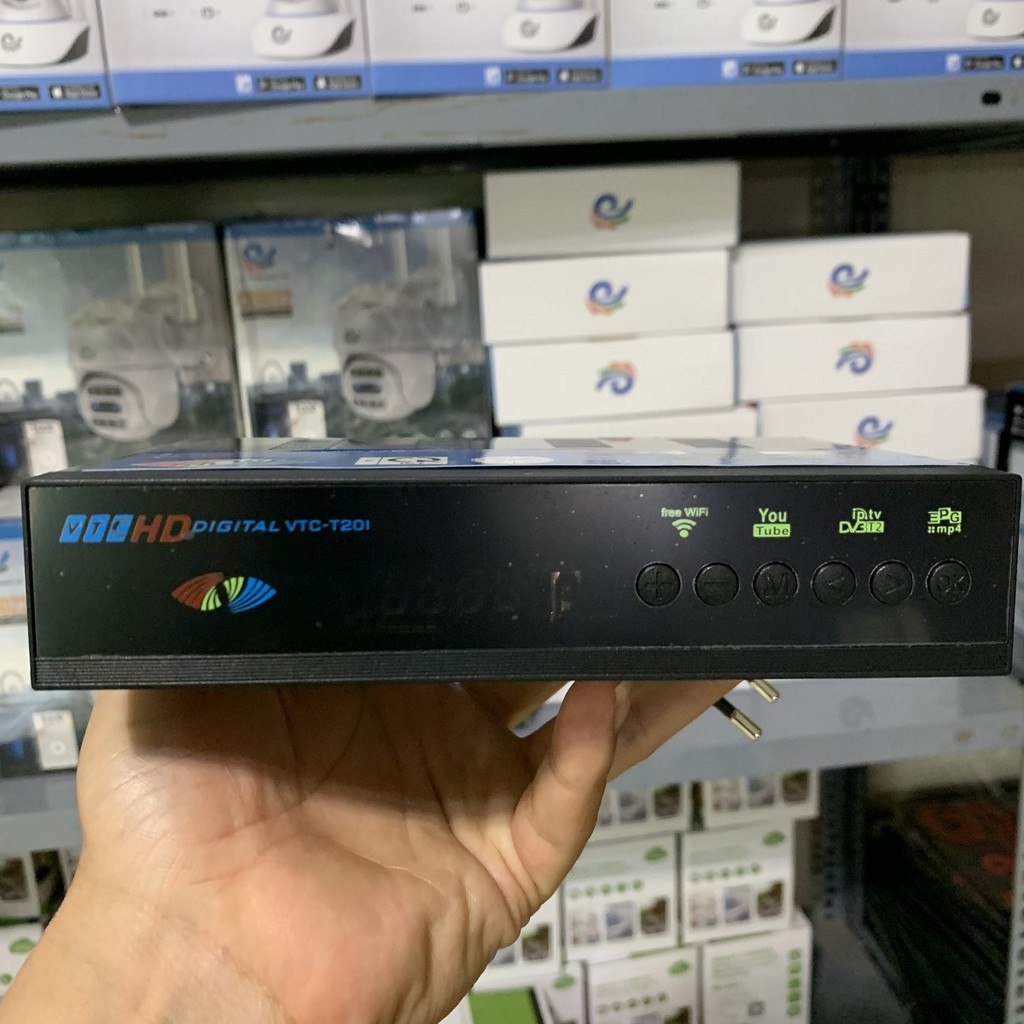 Đầu Thu Truyền Hình Số Mặt Đất DVB T2 VTC T201 Model 2021