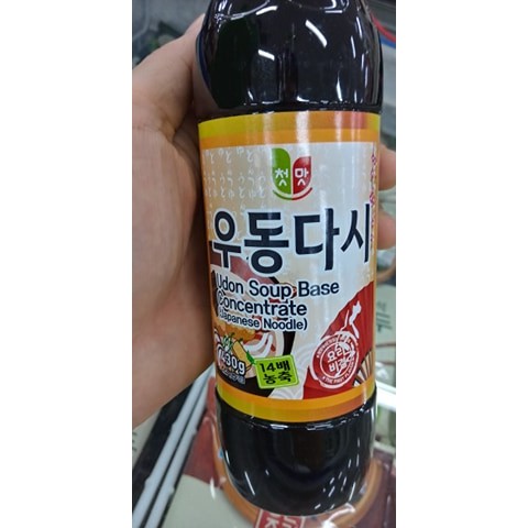 Nước Sốt Mì Udon Hàn Quốc 430G. 우동다시 430G