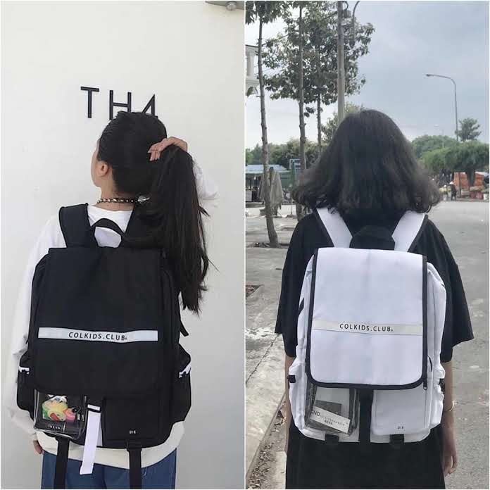 [Full Tag CND + Giấy Thơm] BALO PHẢN QUANG COLKIDS.CLUB UNISEX CND