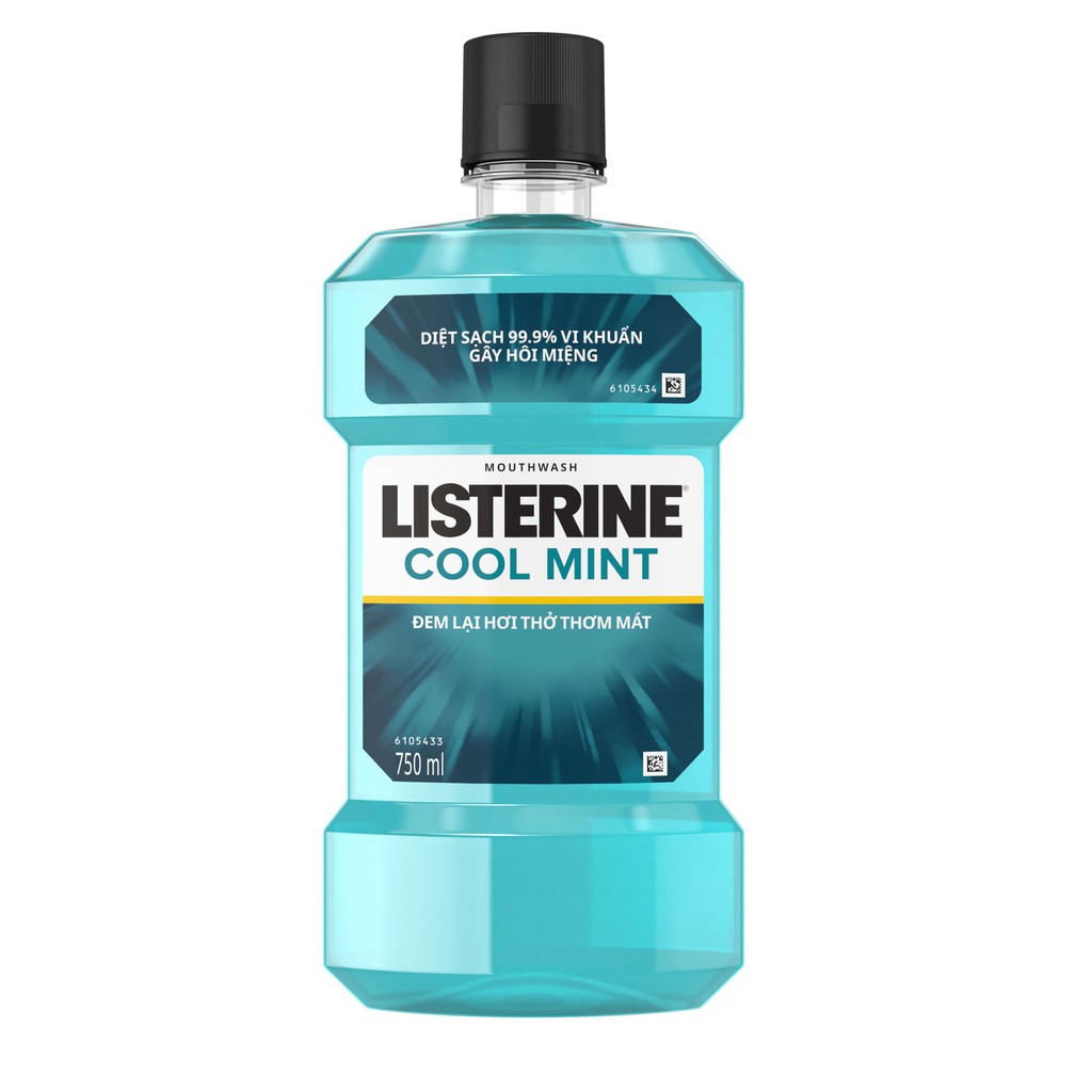 NƯỚC SÚC MIỆNG DIỆT KHUẨN LISTERINE COOL MINT [LISTERIN]