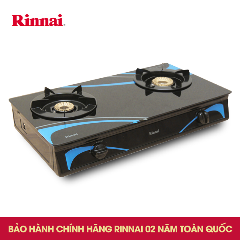 Rinnai rv-3715gl (BC) dual gas stove on display-tempered glass counter top for underpot focusing moving head