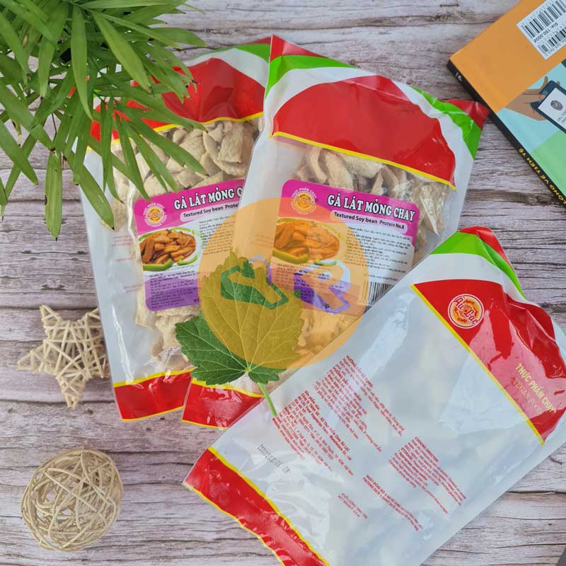 Gà lát mỏng chay Âu Lạc gói 100g - thực phẩm chay ngon