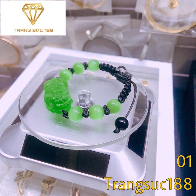 [HCM]Vòng tay tỳ hưu dây rút nữ