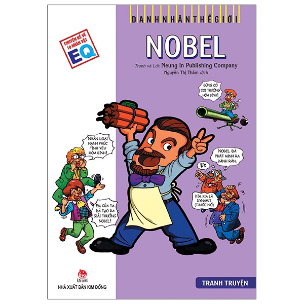 Sách - danh nhân thế giới nobel - tái bản 2022