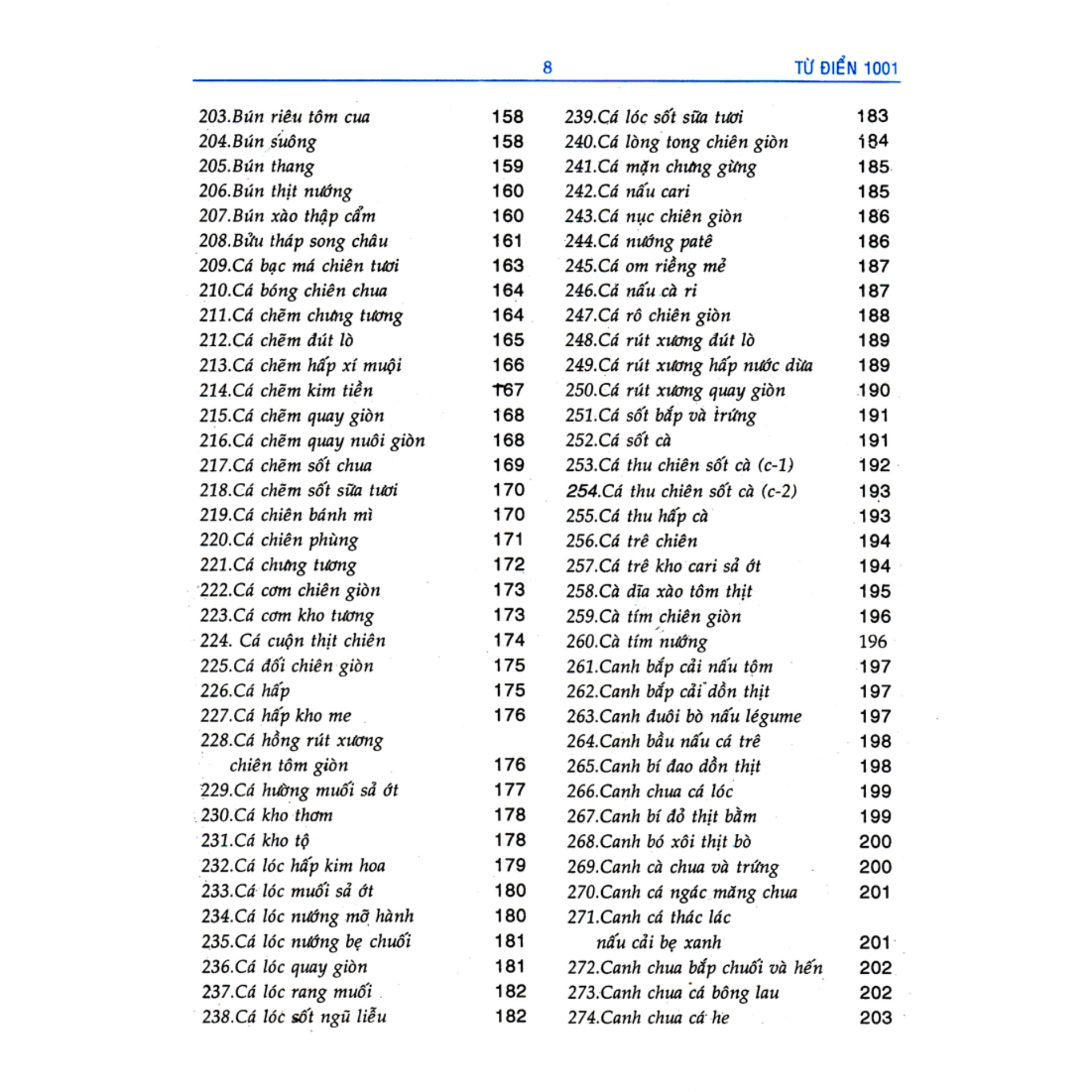 [HCM]Từ Điển 1001 Món Ăn Việt Nam