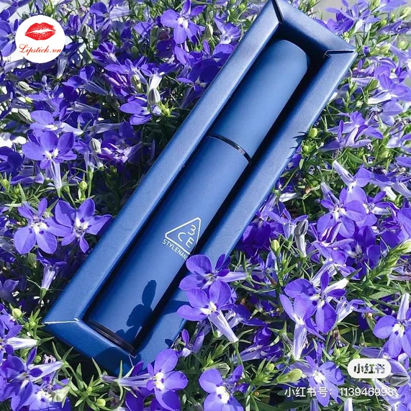 [HCM]Son 3CE Màu Xanh Mẫu Mới 2020 - Classic Blue [HÀNG CHUẨN - CHECK ĐƯỢC MÃ CODE]