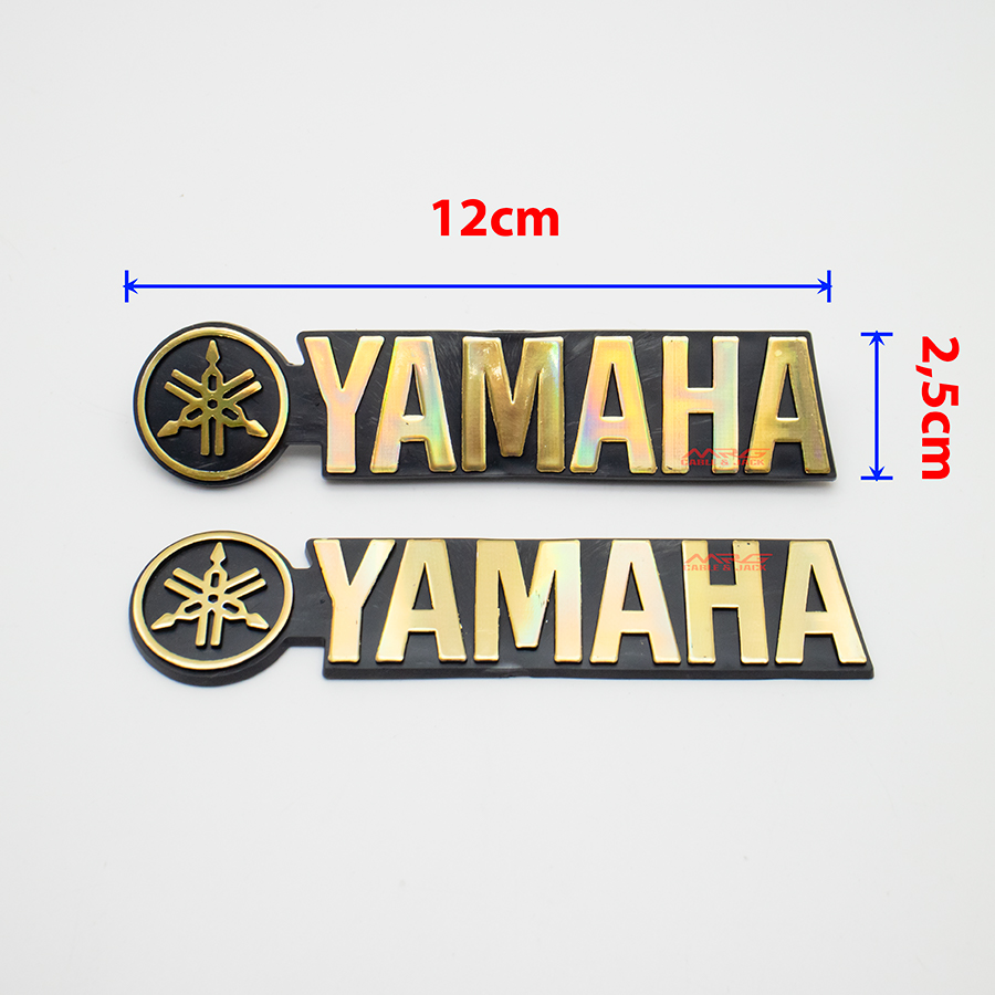 Tem Loa Yamaha, dài 12cm, giá 1 cặp.