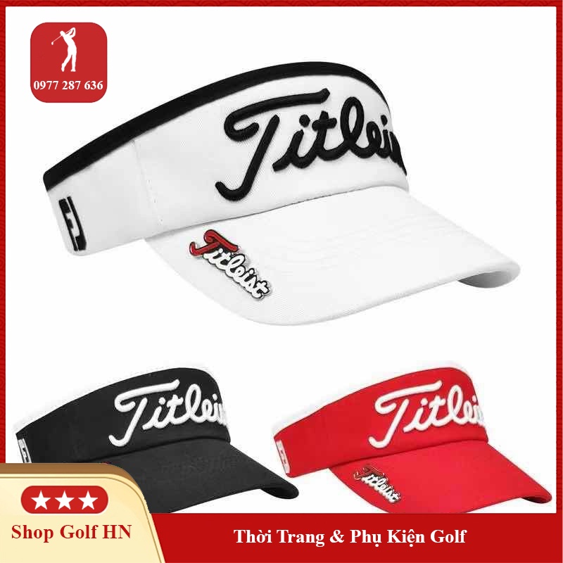 Mũ golf nửa đầu nam nữ titleist thể thao chống nắng thời trang mg035