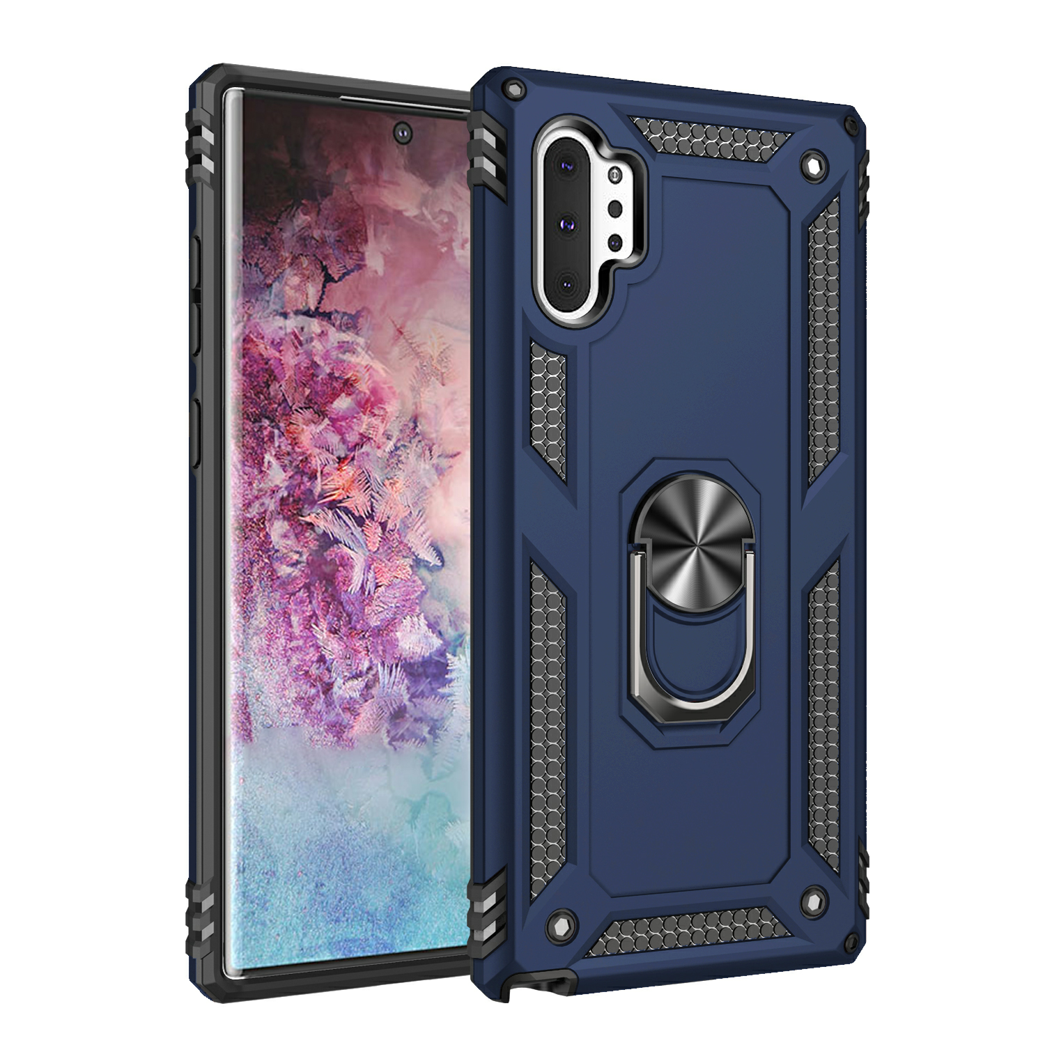 Ốp lưng Samsung Note 10 Plus chống sốc quân đội nhẫn Iring cao cấp