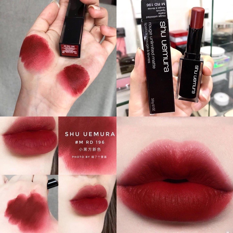 Son shu uemura vỏ đen chuẩn auth 100%