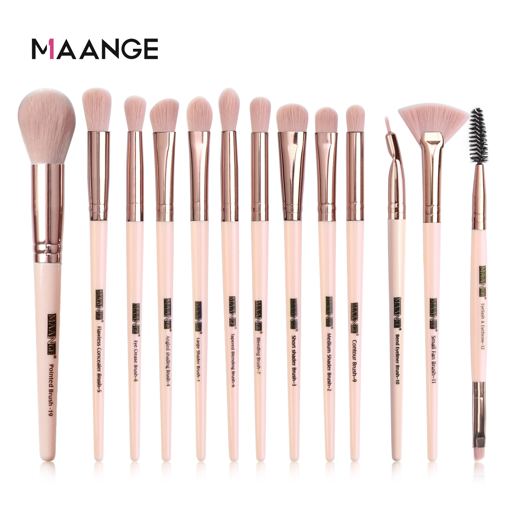 Bộ 13 Cọ Trang Điểm MAANGE Chuyên Nghiệp