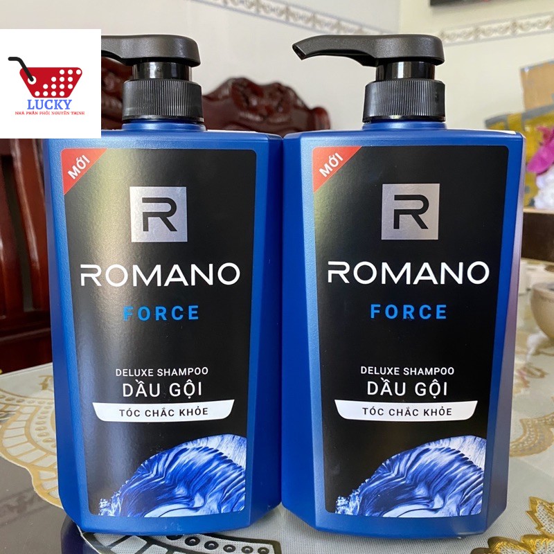 Dầu gội Hương nước hoa Romano Classic 650g Cao Cấp- Dành cho Phái Mạnh