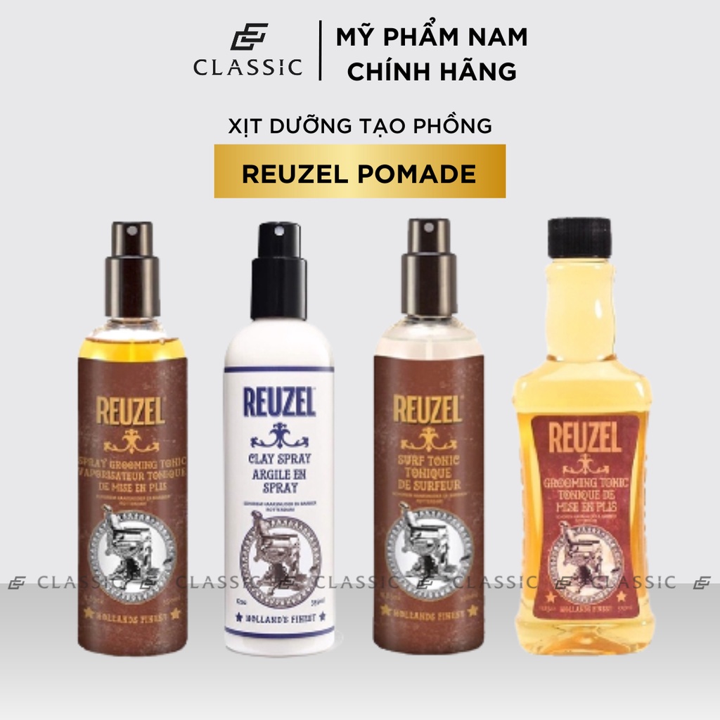 Xịt tạo phồng tóc Reuzel Pomade