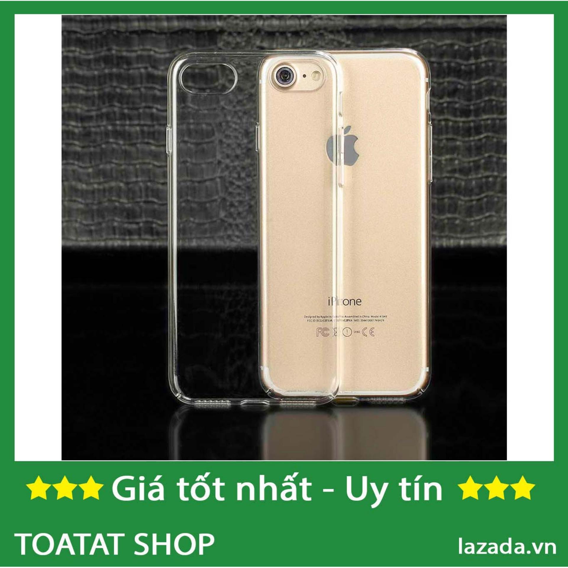 Ốp lưng silicon dẻo cho iPhone 7 (Trong suốt)