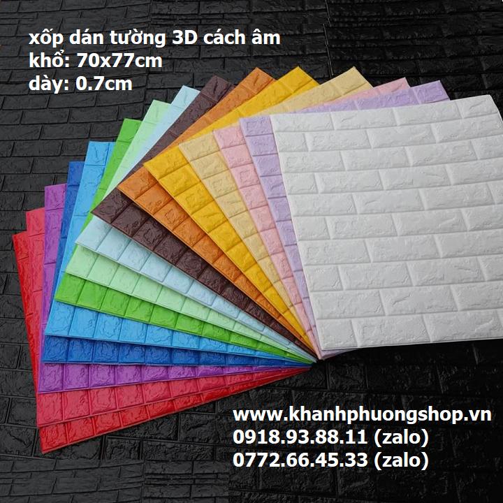 [HCM]xốp dán tường 3D - xốp dán tường
