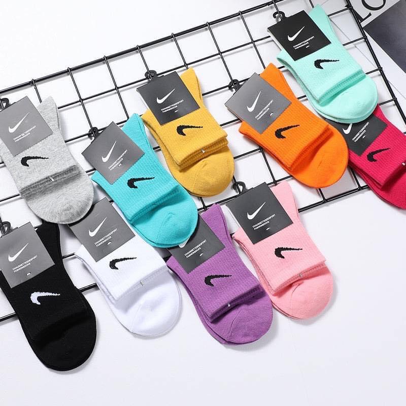[HCM]Vớ Nike cổ cao màu xanh lá