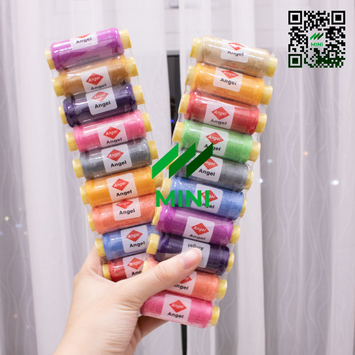 [1 Set/10 cuộn] Chỉ may khâu vá quần áo
