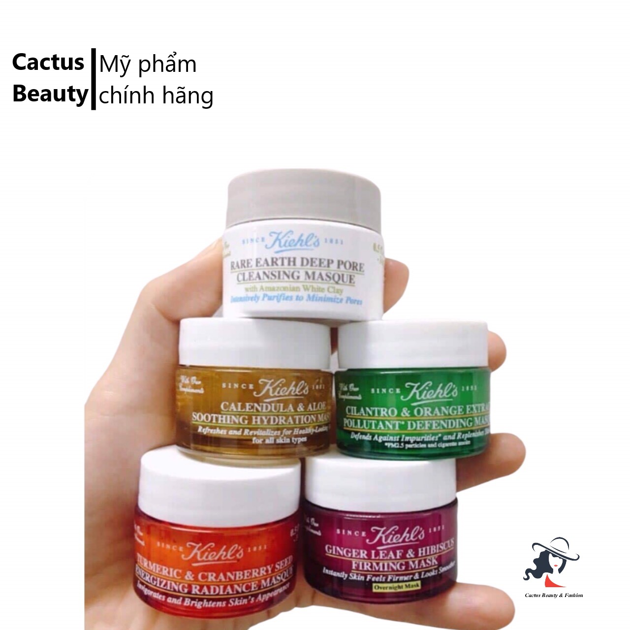 [HCM]Mặt Nạ đất sét KiehlS đủ mùi Mini 14Ml