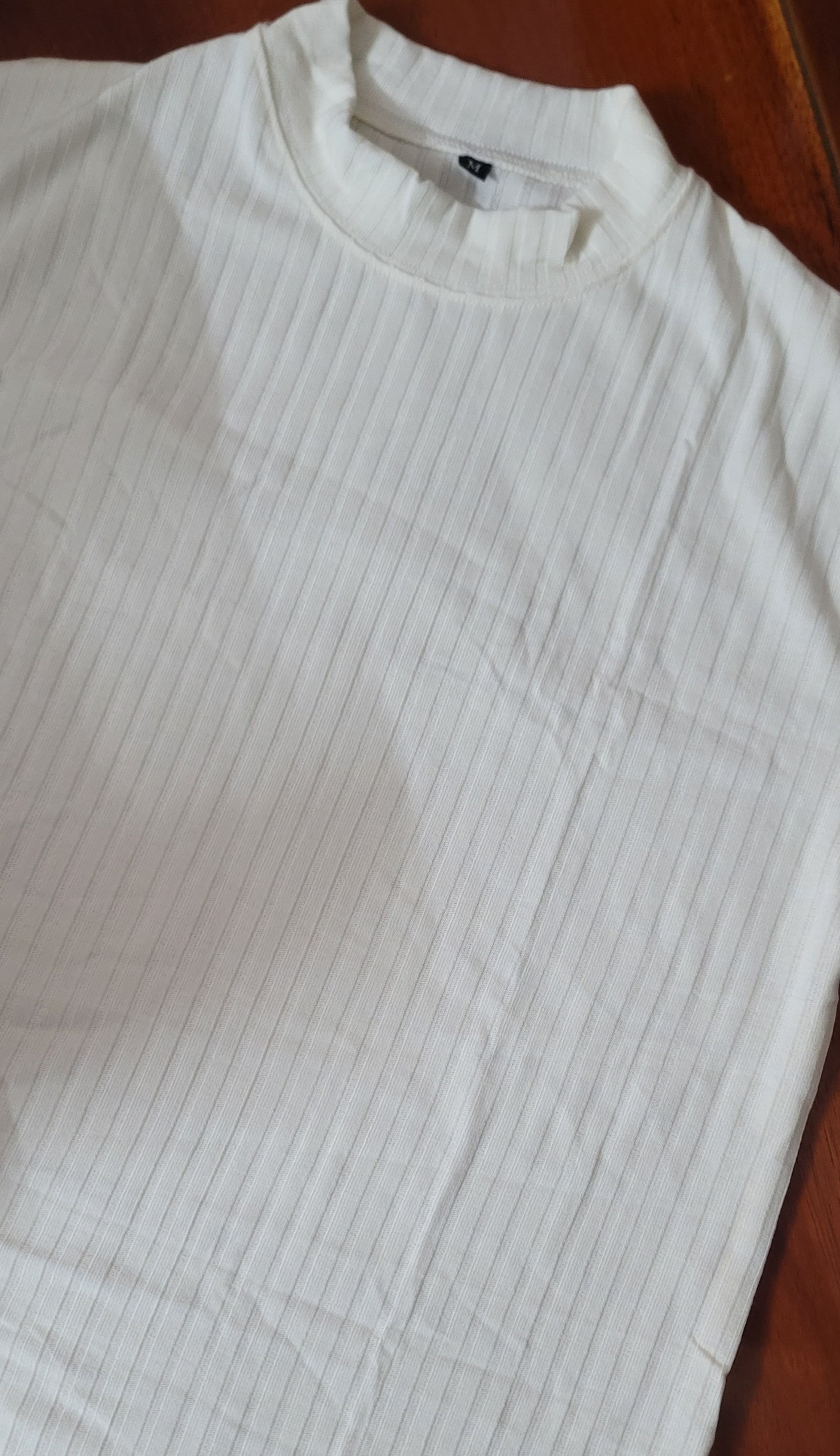 Áo thun Stee Cổ cao TIP CVC Unisex
