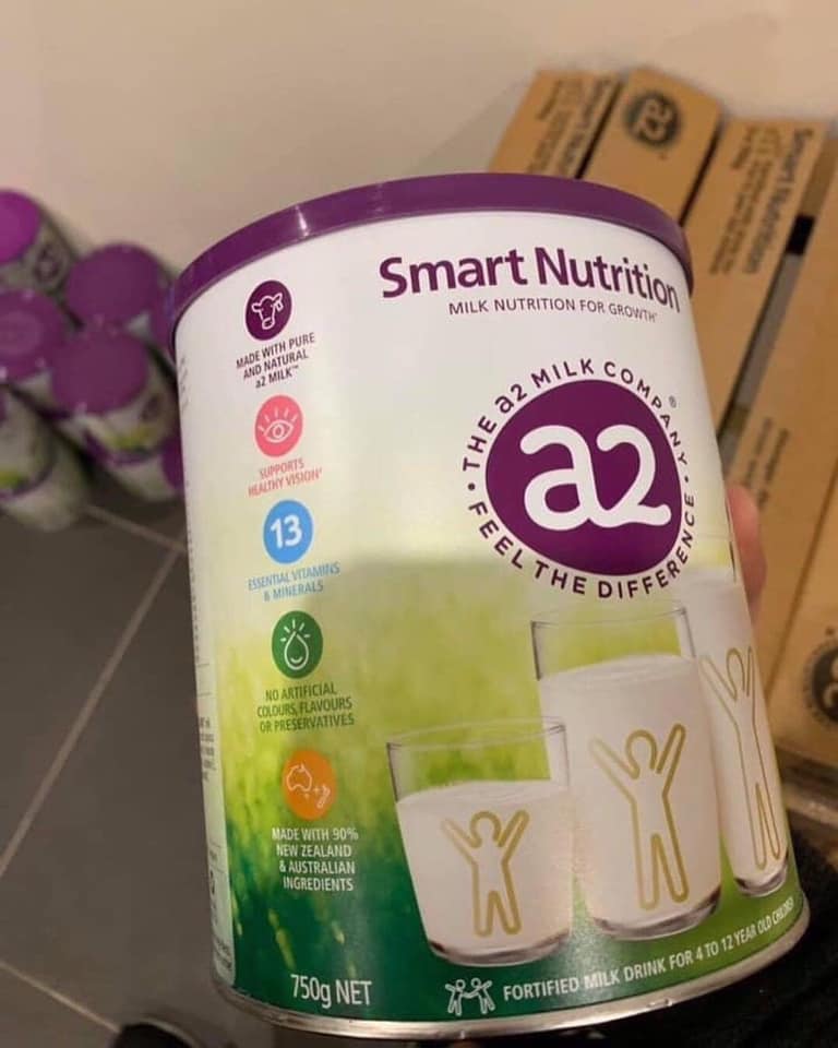 SỮA BỘT A2 SMART NUTRITION 750GR (4 -12 TUỔI)