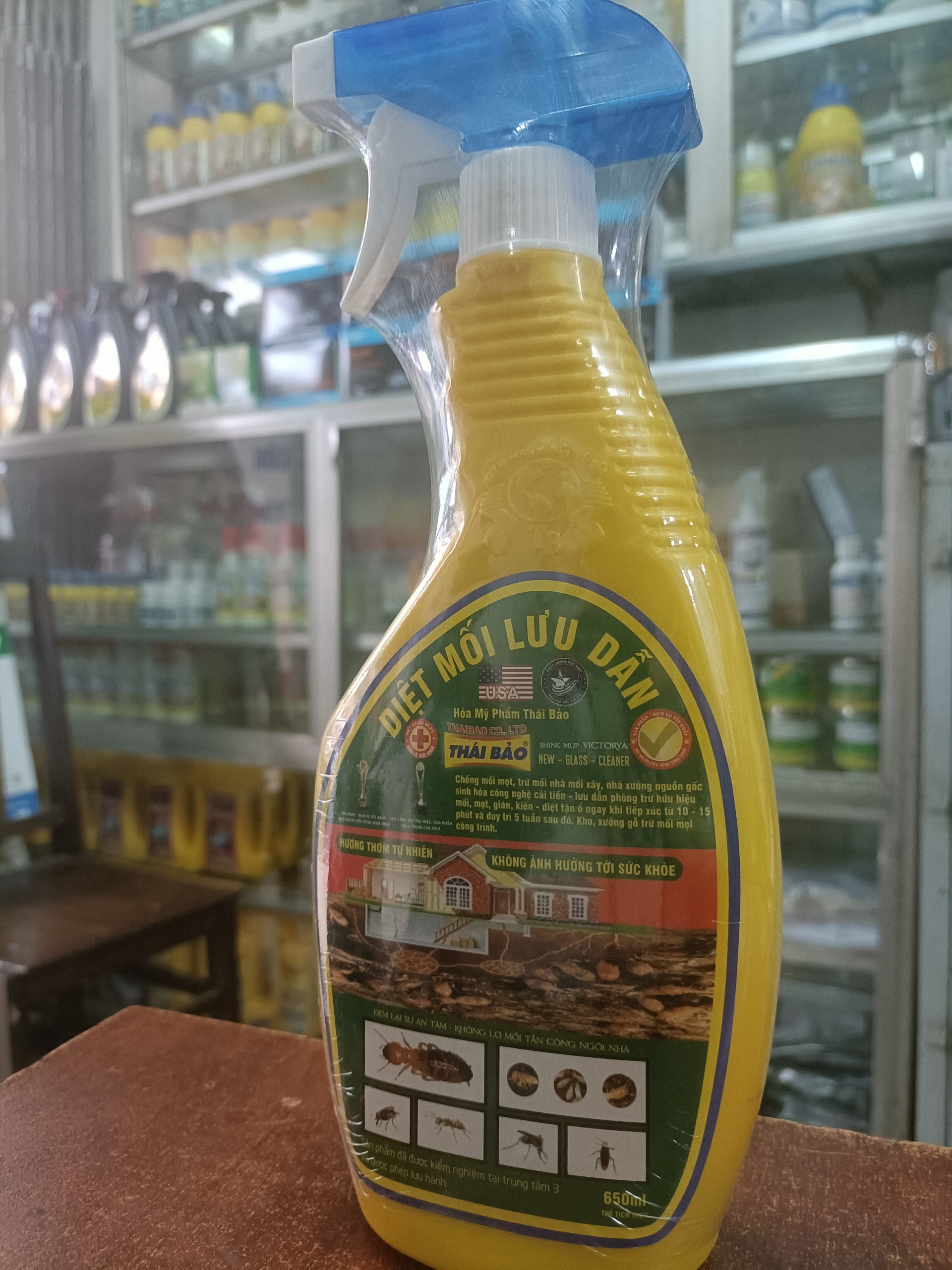 Diệt mối lưu dẫn chai 650ml