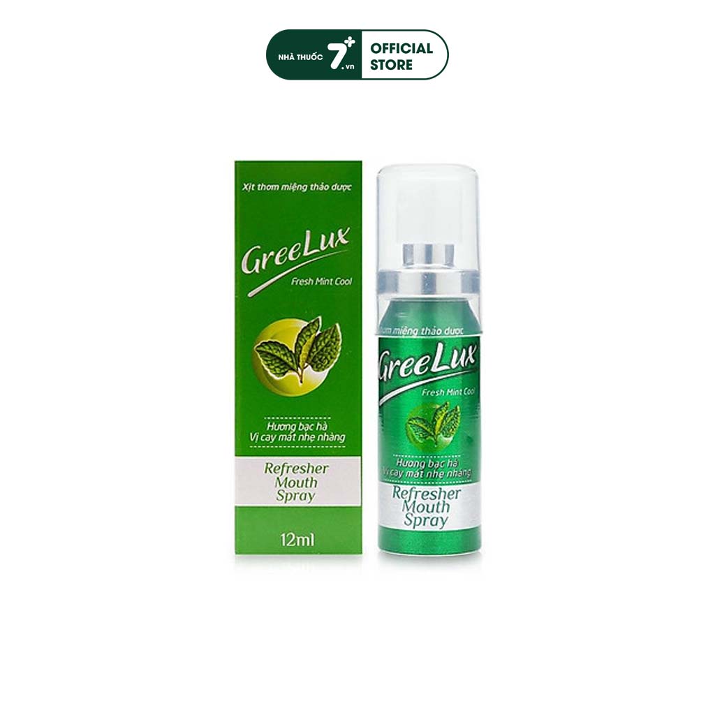 Xịt thơm miệng Greelux - chai 12ml