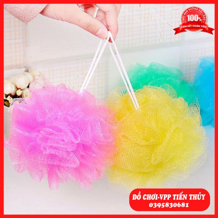 Bông tắm dạng dài và dạng tròn tạo bọt cực tốt