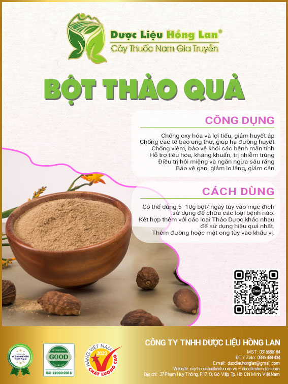 ✅ 500g bột thảo quả loại 1 nguyên chất