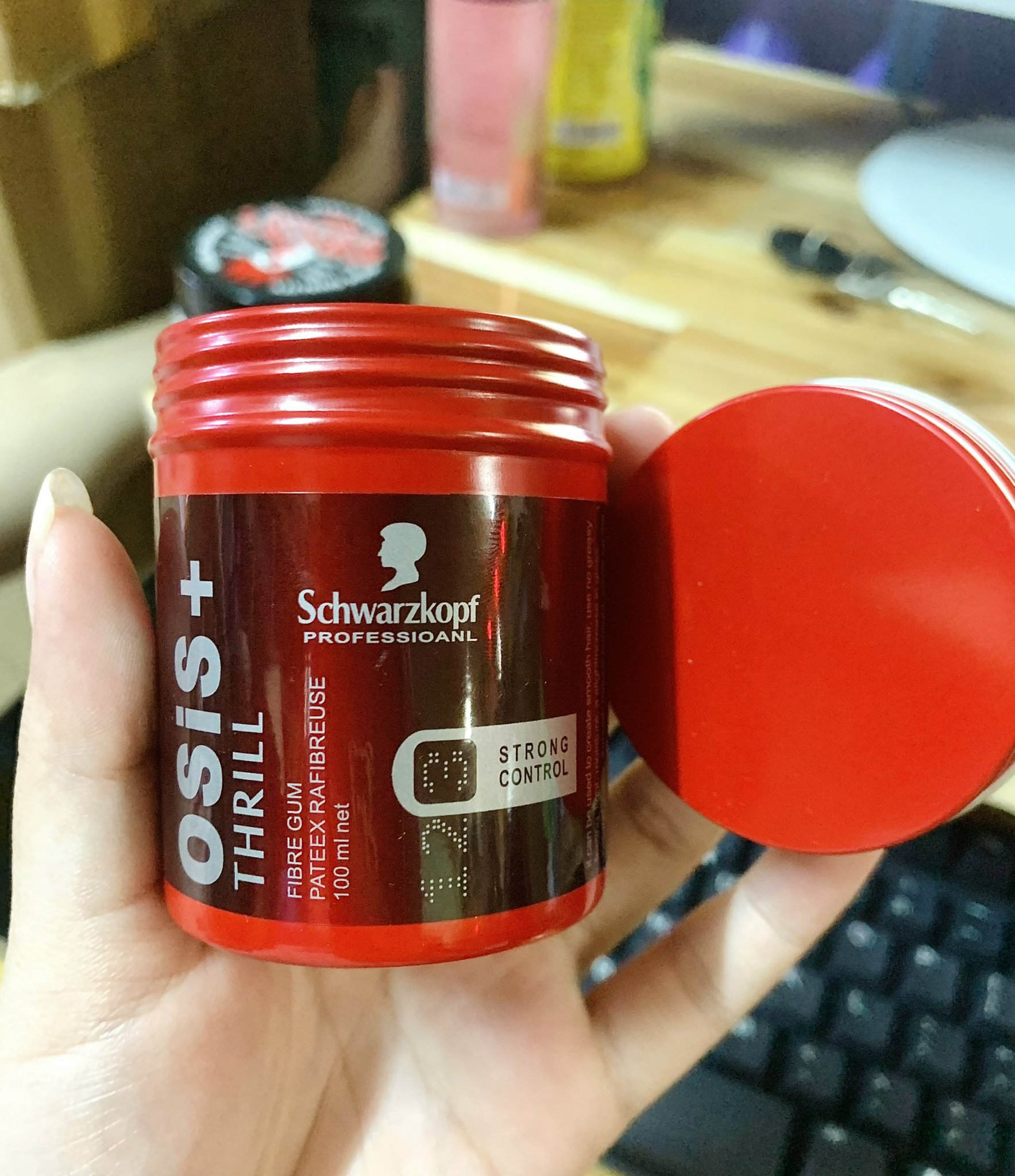 Combo 2 sáp vuốt tóc nam osis+ thrill fibre gum 100ml