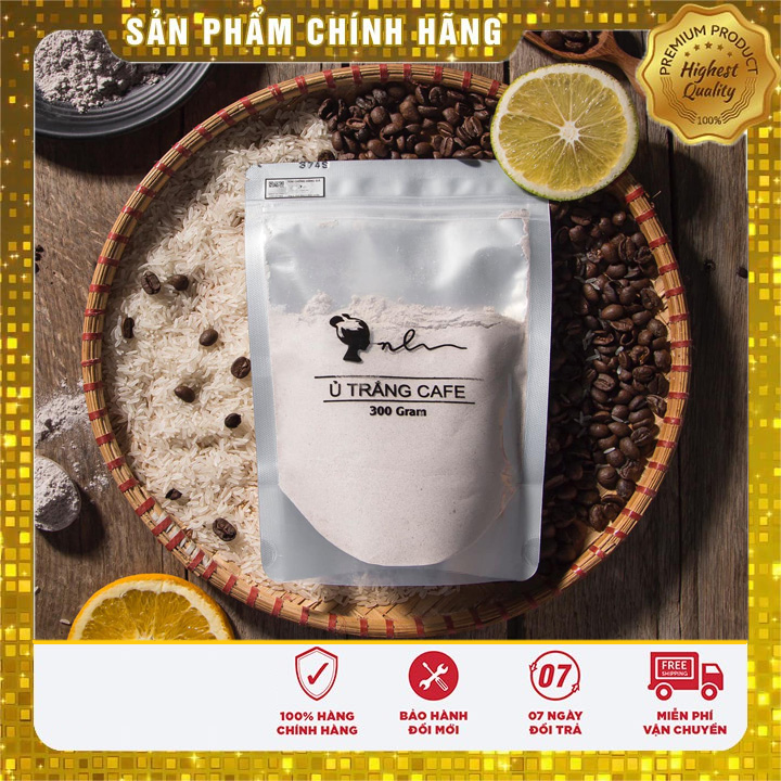 [CHÍNH HÃNG] Ủ Trắng Cafe 300g mẫu mới