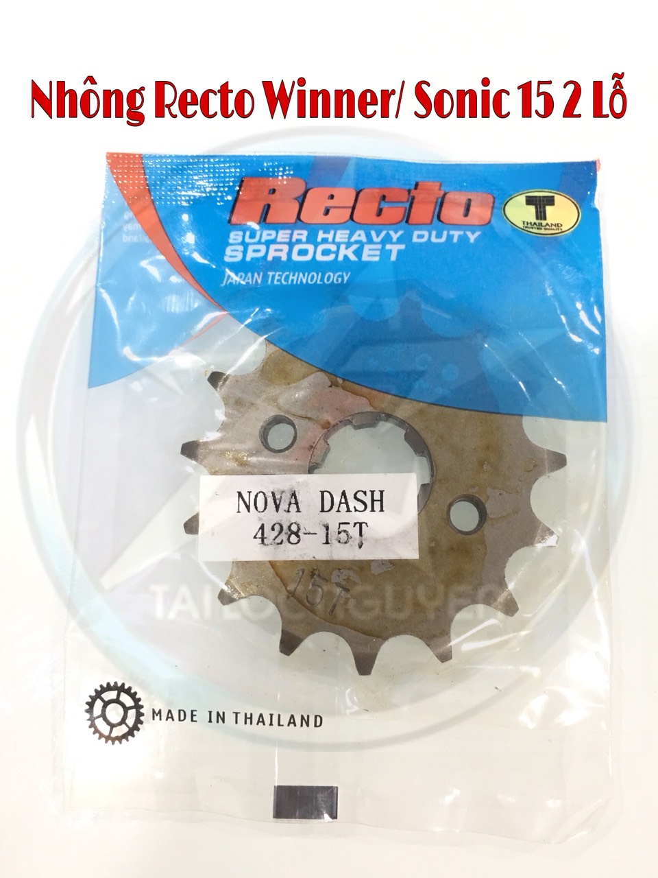 Nhông recto chính hãng cho nhiều dòng xe