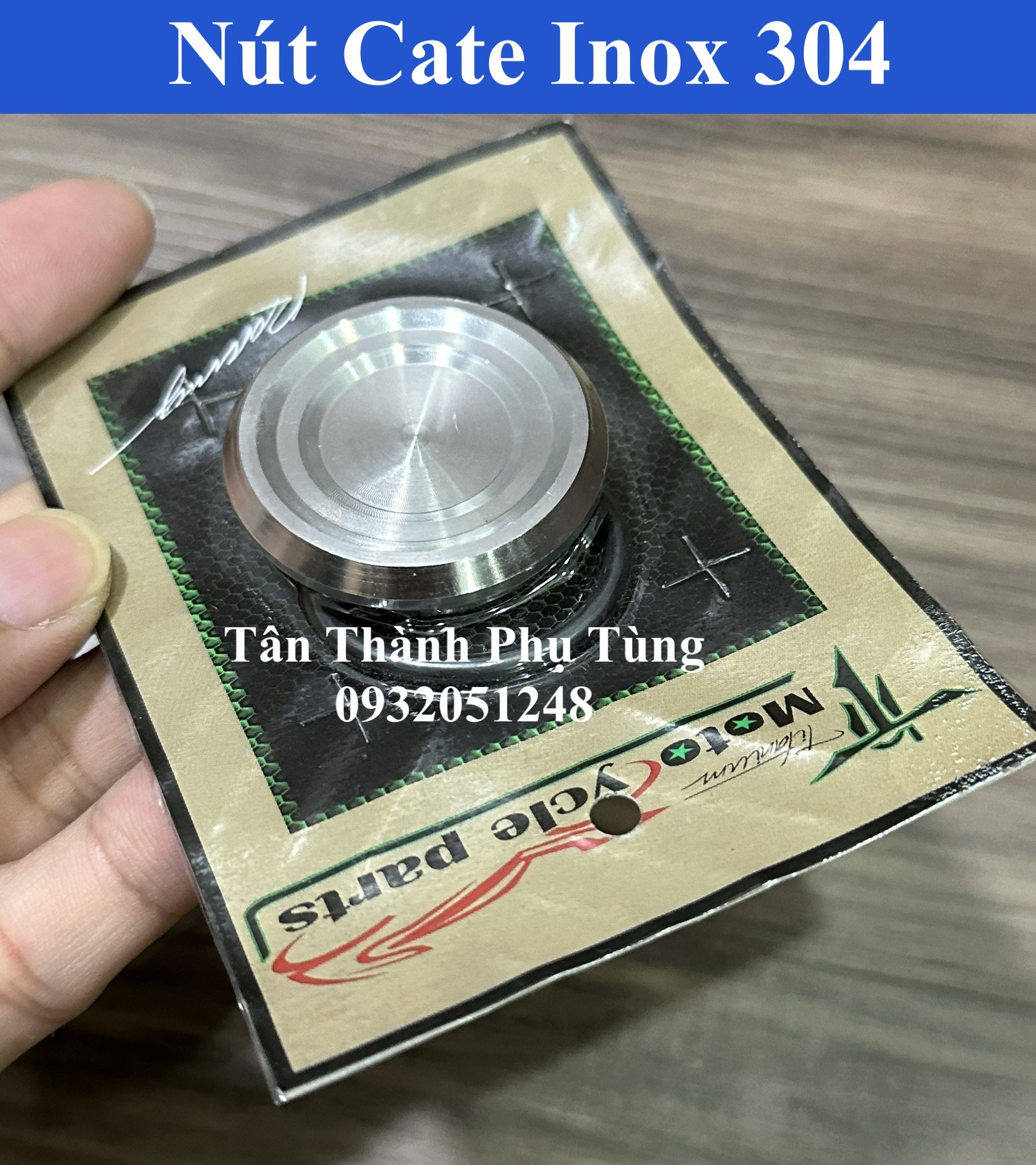Nút Cate, Carte Inox 304 Dream, Wave, Future loại dày