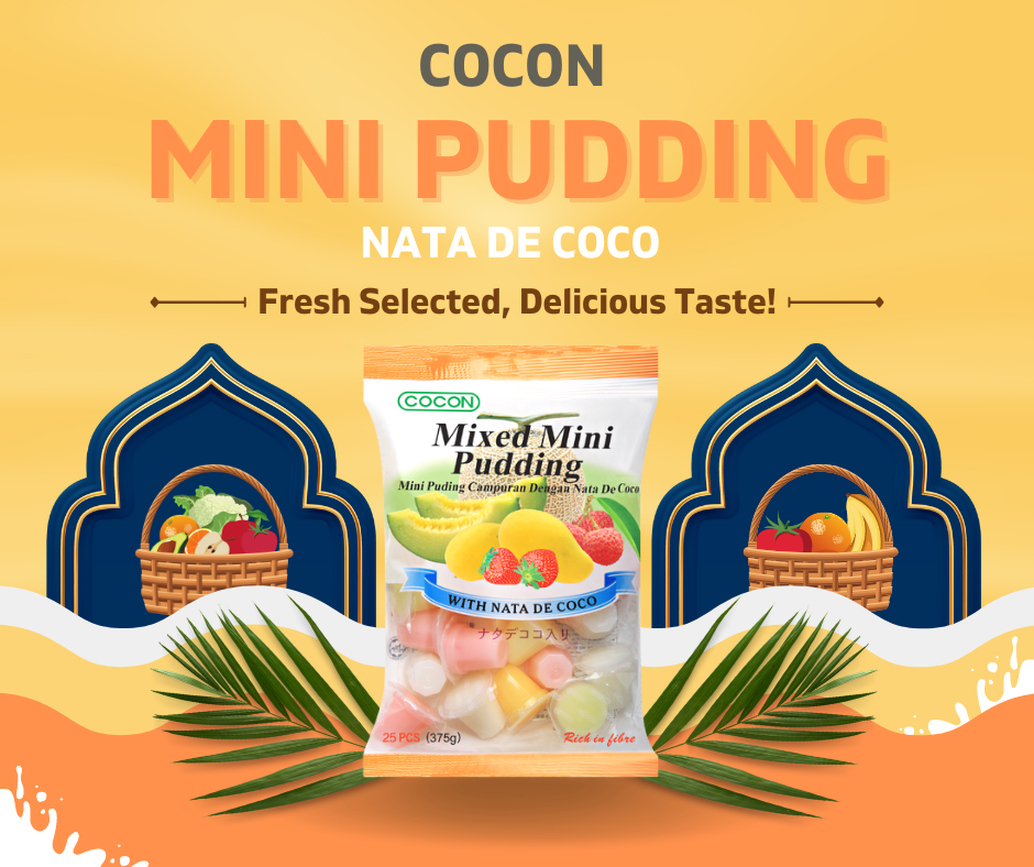 Thạch Rau Câu Trái Cây Cocon 375g