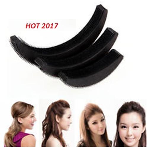 2 Set kẹp phồng mái Hàn Quốc 3 món