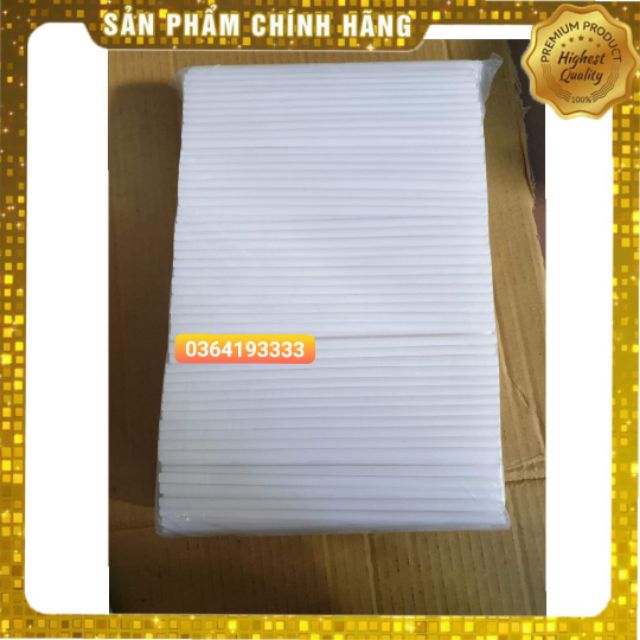 Ống hút phi 6 trắng 1 gói 500gr