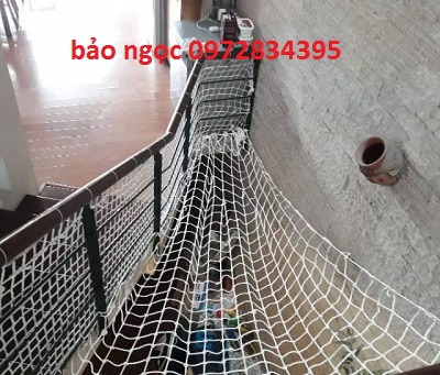 Lưới chắn giếng trời, lưới trang trí  2x20m(nhiều kích thước)