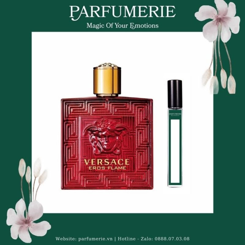 [Chiết chính hãng] Nước hoa nam Versace Eros Flame nam tính, mạnh mẽ, quyến rũ