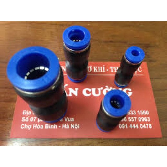 Sản phẩm gia đình làm: Cút nối nhanh 4 5 6 8 10 12 cút nối nhanh dây nhựa