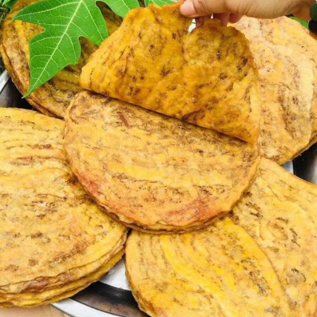 CHUỐI ÉP DẺO KO ĐƯỜNG-Đặc sản mỹ tho 500g date luôn mới