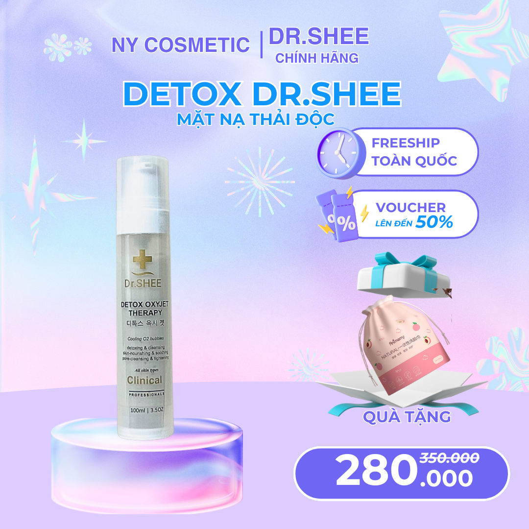 MẶT NẠ THẢI ĐỘC DETOX OXIJET THERAPY (DRSHEE)