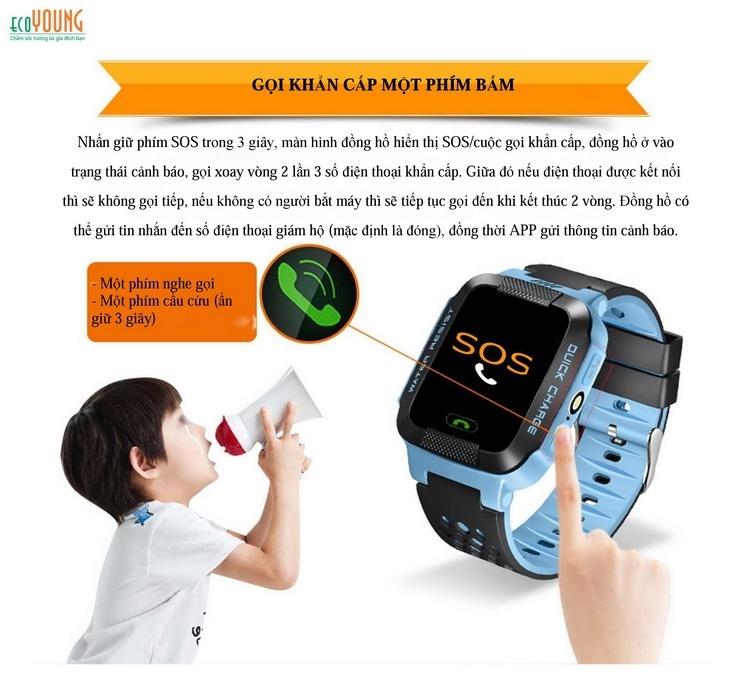 [HCM]Đồng hồ định vi trẻ em cao cấp E5(hồng)
