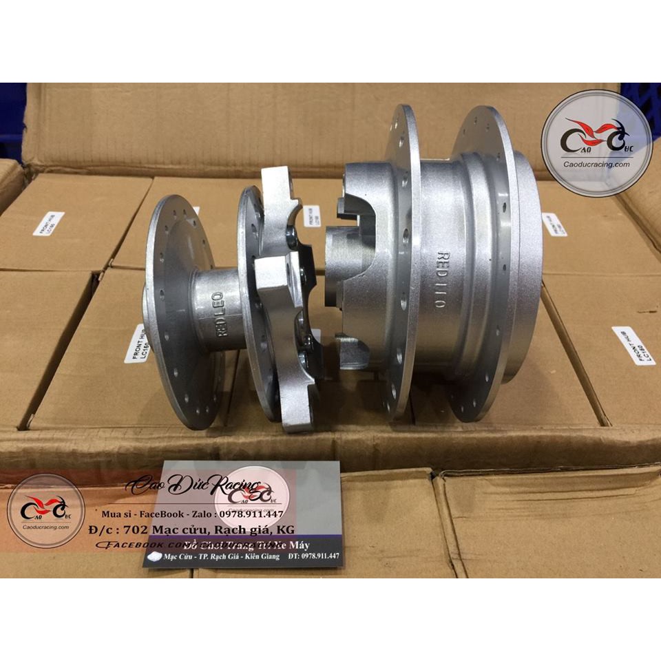 Đùm REDLEO EX150 sơn bạc ánh kim