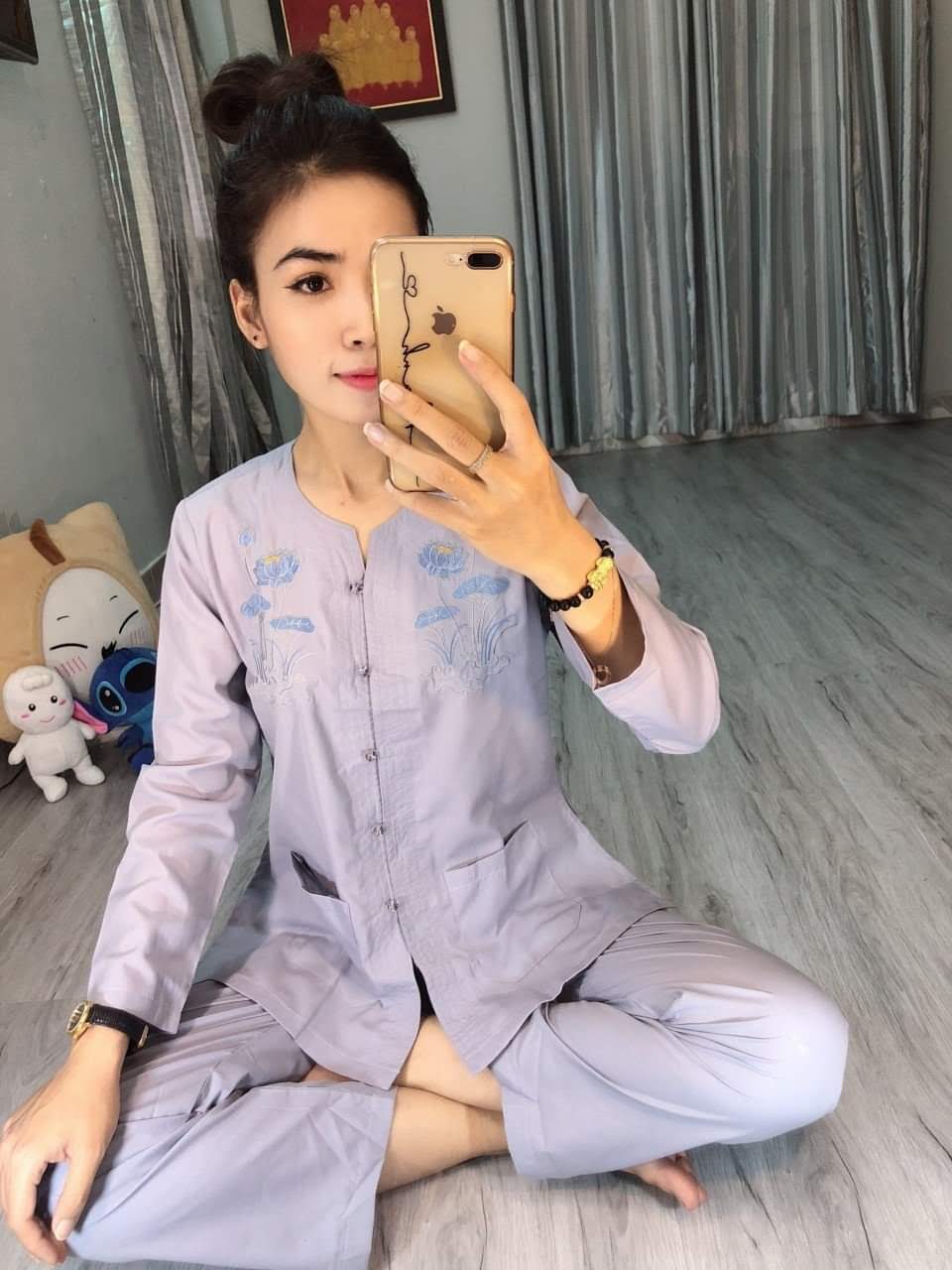 [HCM]ĐỒ LAM ĐI CHÙA NỮ - MẪU BÀ LAI (KATE)