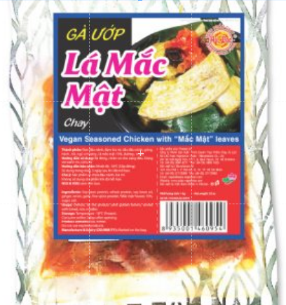 Gà ướp lá mắc mật chay âu lạc 200g/1kg