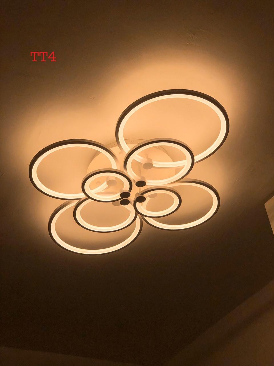 Đèn Chùm Ốp Trần Led Hiện Đại TT4