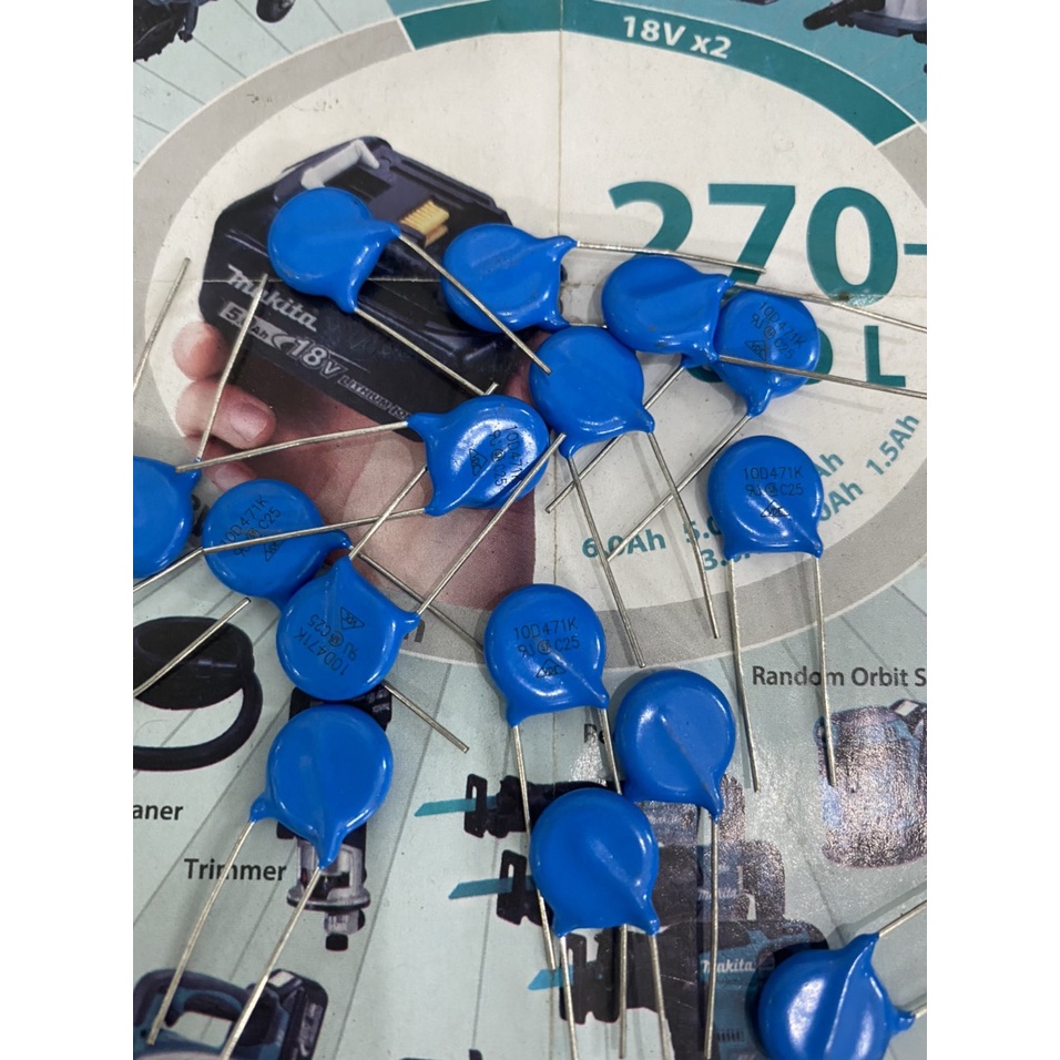( 5 cái ) Tụ Chống Sét 10D471K Varistor 470V