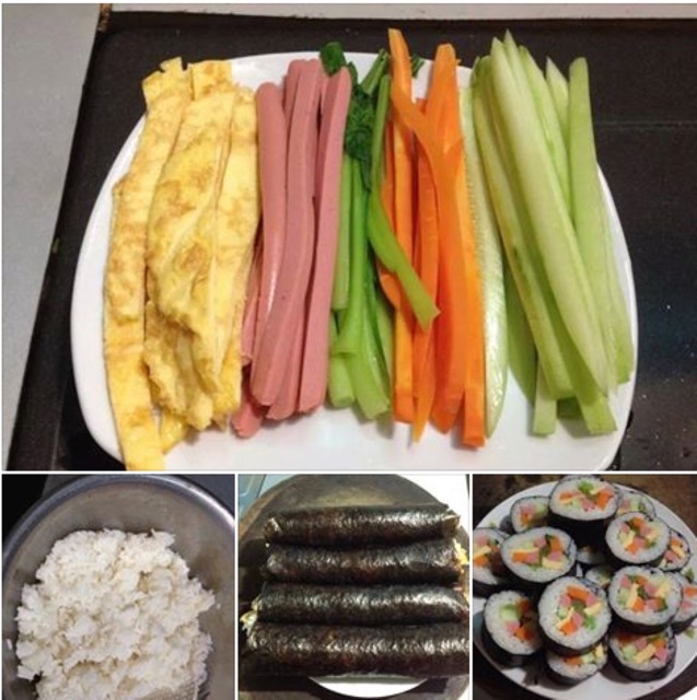 Rong Biển Cuộn Cơm( Kimpap Or Sushi) 20G 10 Lá Hàn Quốc